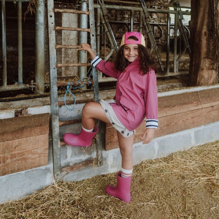 Yogi Raspberry Barefoot Rain Boots