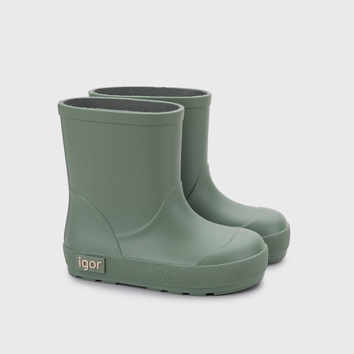 Bottes de pluie barefoot Yogi Vert