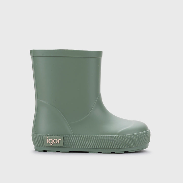 Bottes de pluie barefoot Yogi Vert