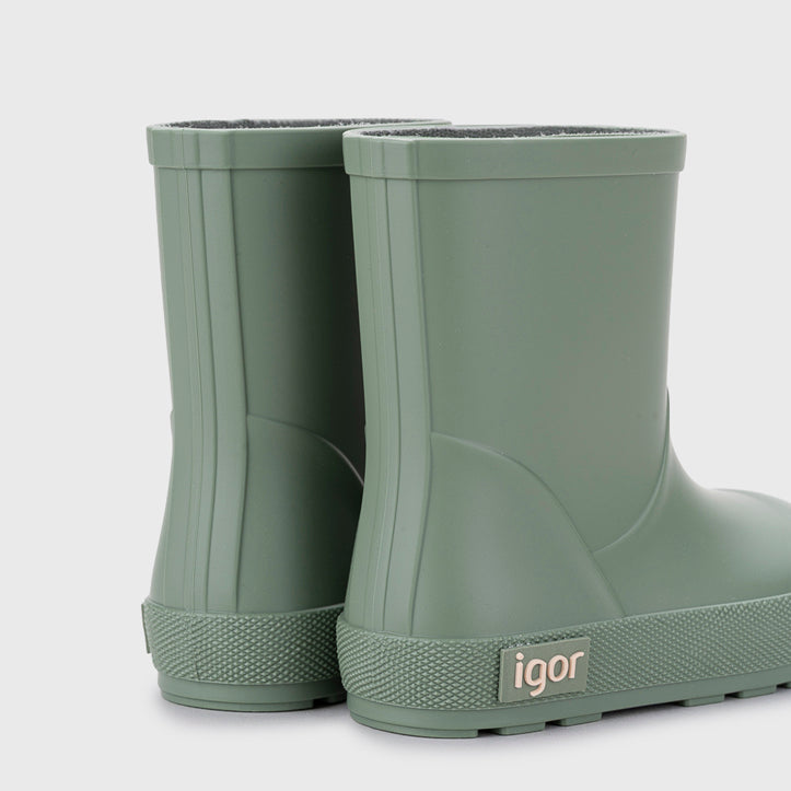 Bottes de pluie barefoot Yogi Vert