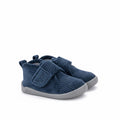 Children's slippers, Homie navy velvet
