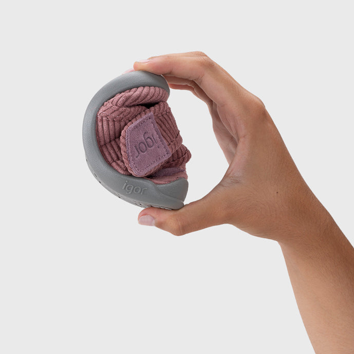Pantofole bambini, Homie velluto rosa