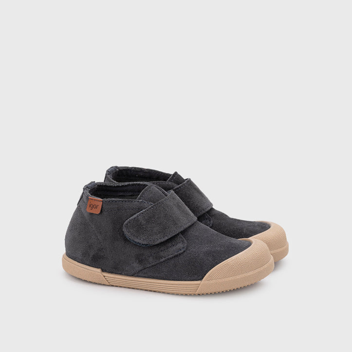 Leather shoe barefoot concept, Tui Anthracite