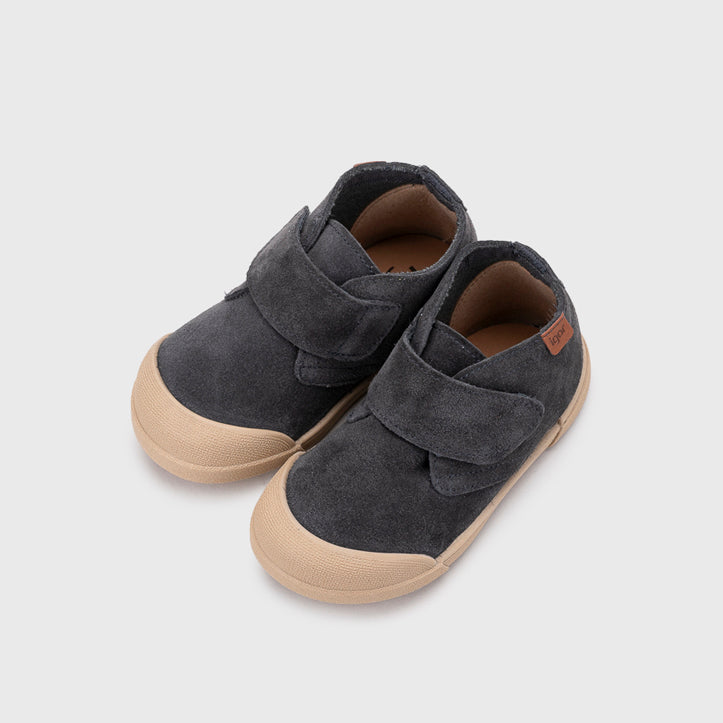 Leather shoe barefoot concept, Tui Anthracite