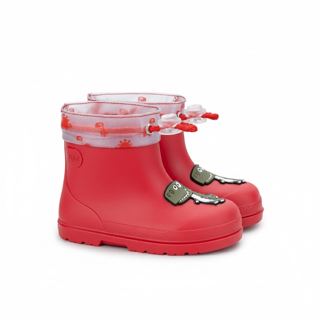 Stivali pioggia, Mendi Rosso dino
