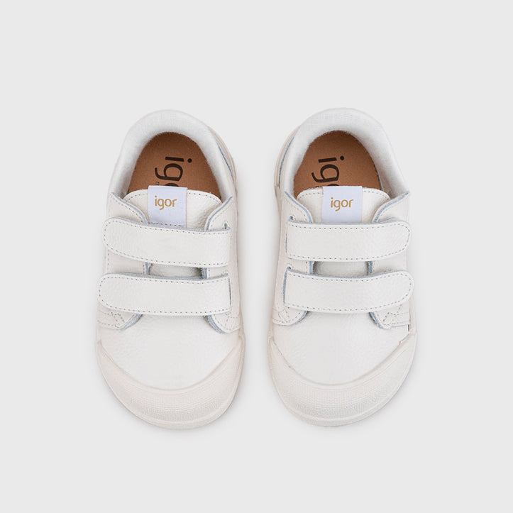Chaussures en cuir, Tennis blanc