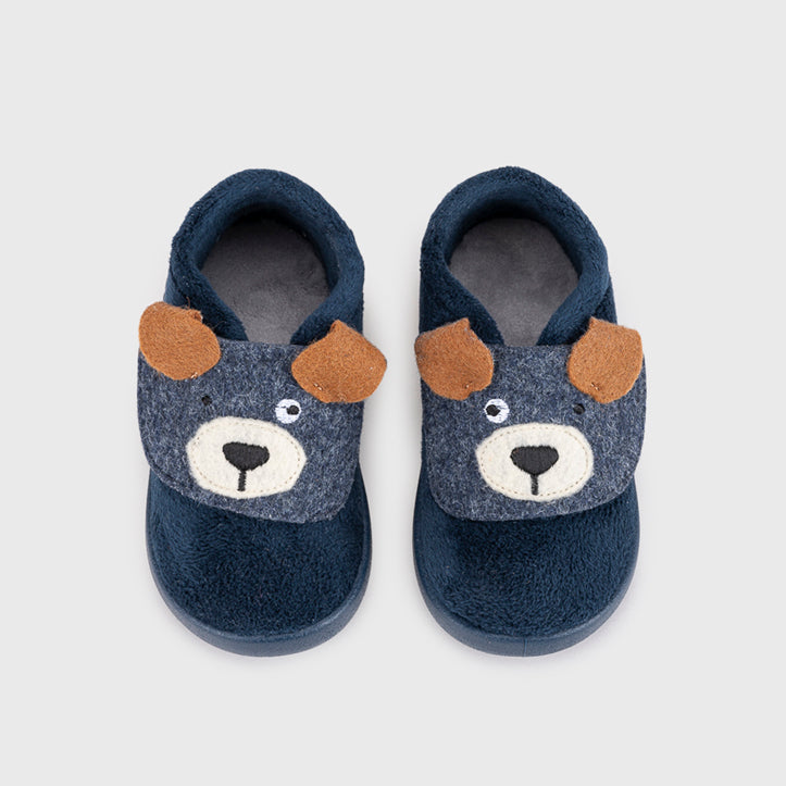 Pantofole bambini, Homie cagnolino blu