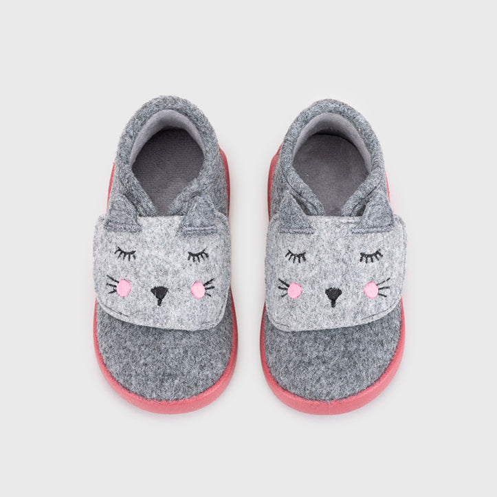 Pantofole bambini, Homie gatto grigio
