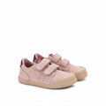 Scarpe in pelle scamosciata, Tennis rosa