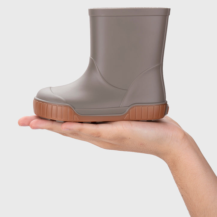 Bottes de pluie barefoot Pau Taupe