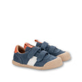 Scarpe in pelle, Tennis bicolor jeans