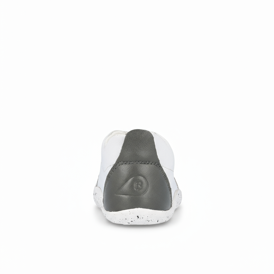 Scarpe primi passi in pelle, Xplorer Sport White Smoke