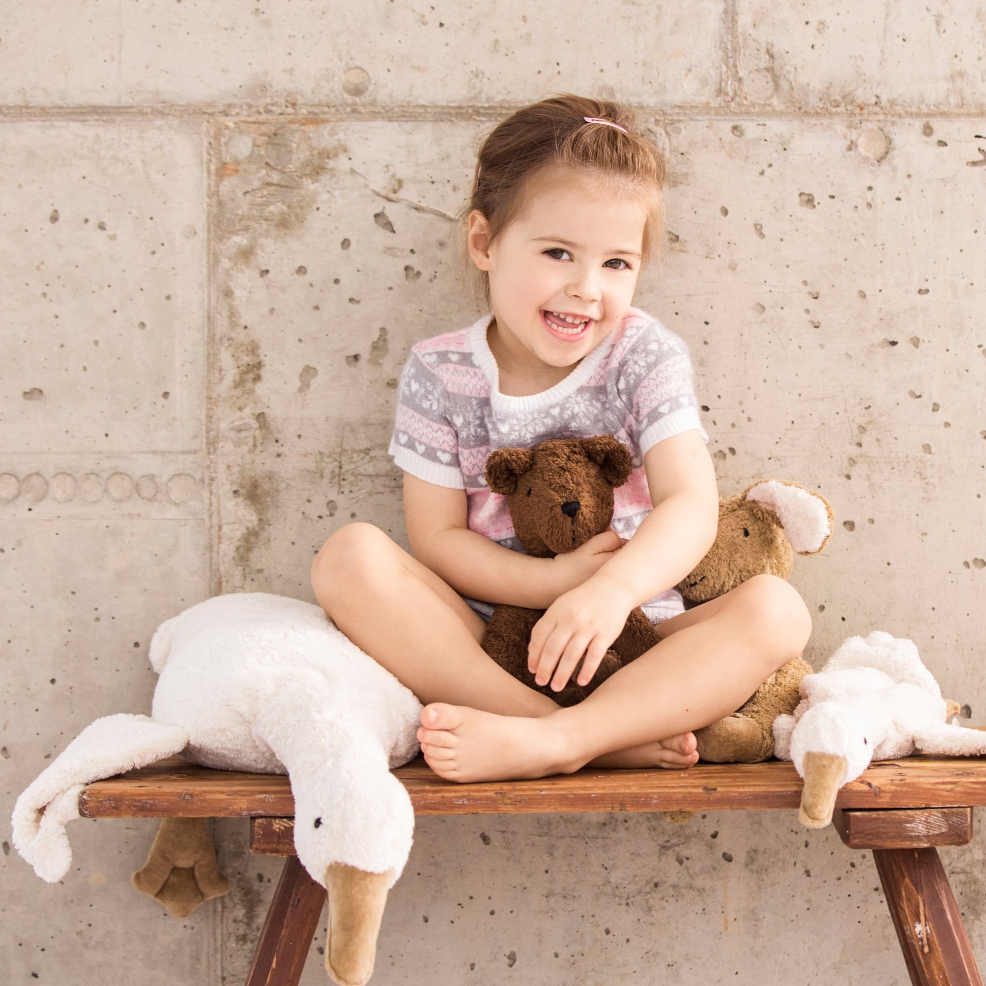 Peluche cuscino termico Oca grande - bianco | Senger Naturwelt