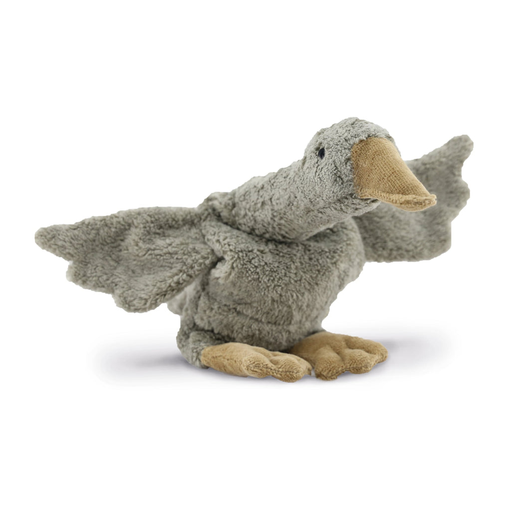 Peluche cuscino termico Oca piccola - grigio | Senger Naturwelt