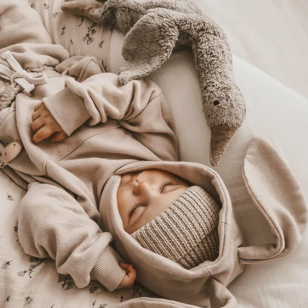 Peluche cuscino termico Oca piccola - grigio | Senger Naturwelt