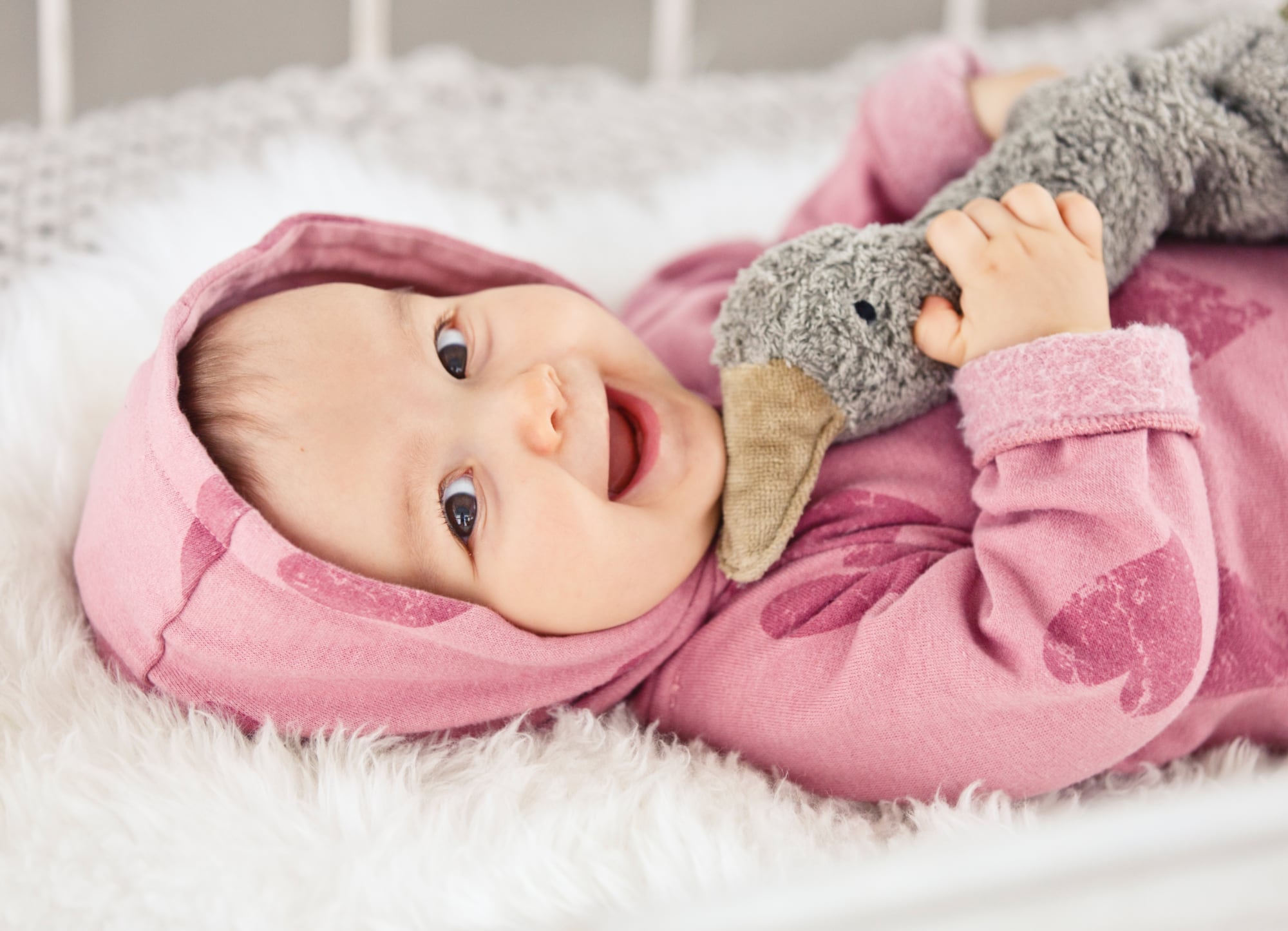 Peluche cuscino termico Oca piccola - grigio | Senger Naturwelt