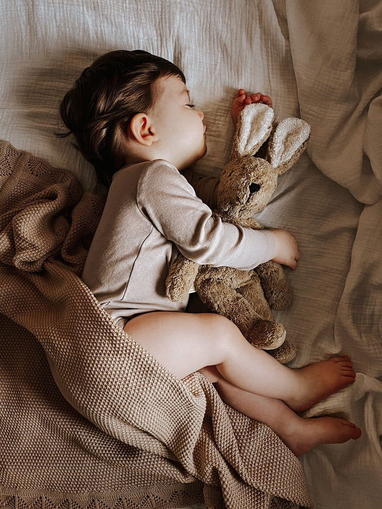 Pupazzo piccolo in cotone bio Coniglio | Senger naturwelt