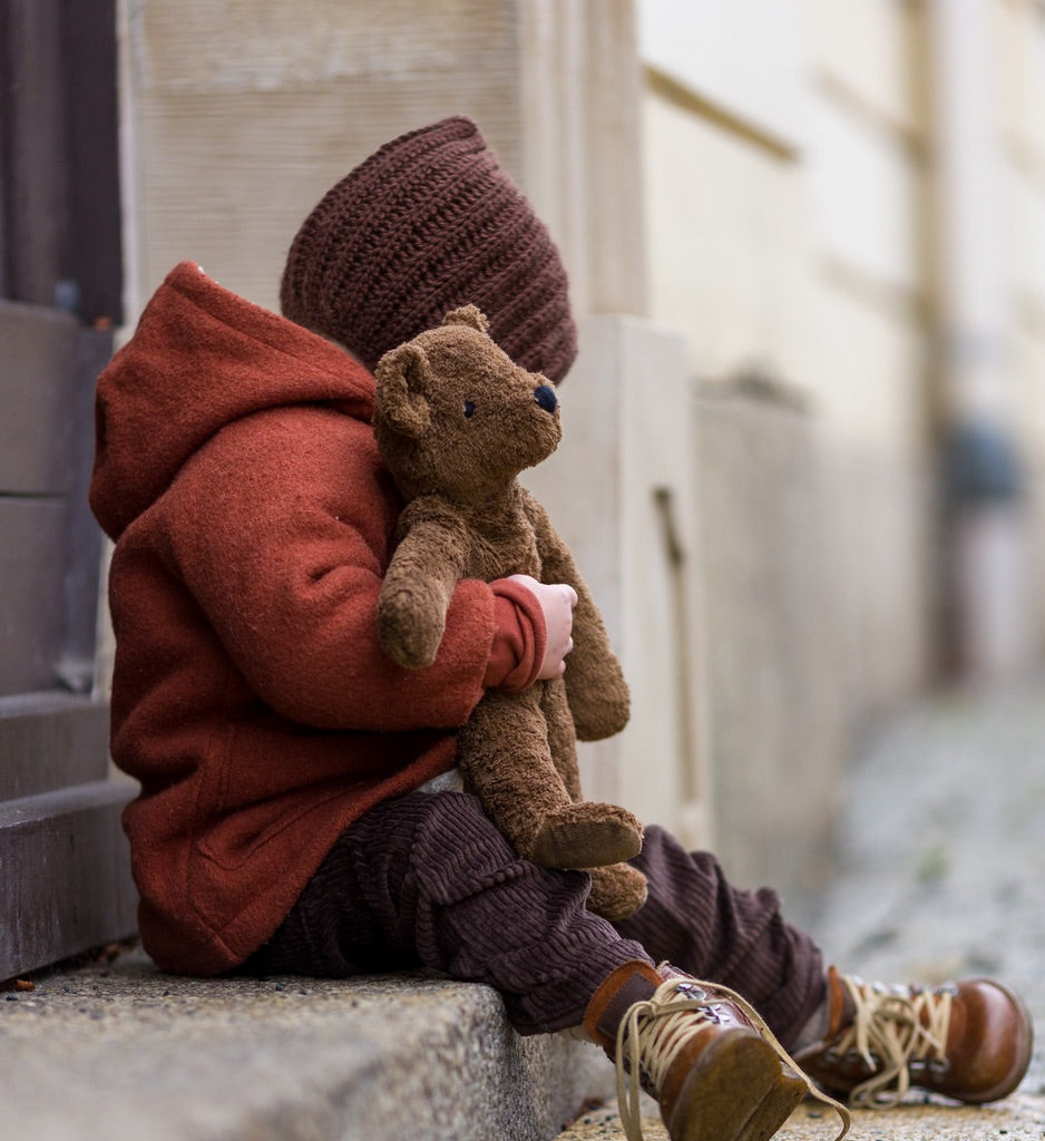 Pupazzo piccolo in cotone bio Orso | Senger naturwelt