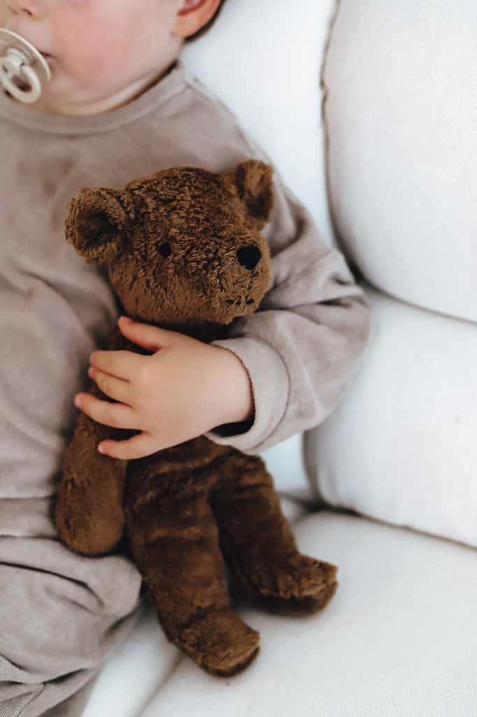 Pupazzo piccolo in cotone bio Orso | Senger naturwelt