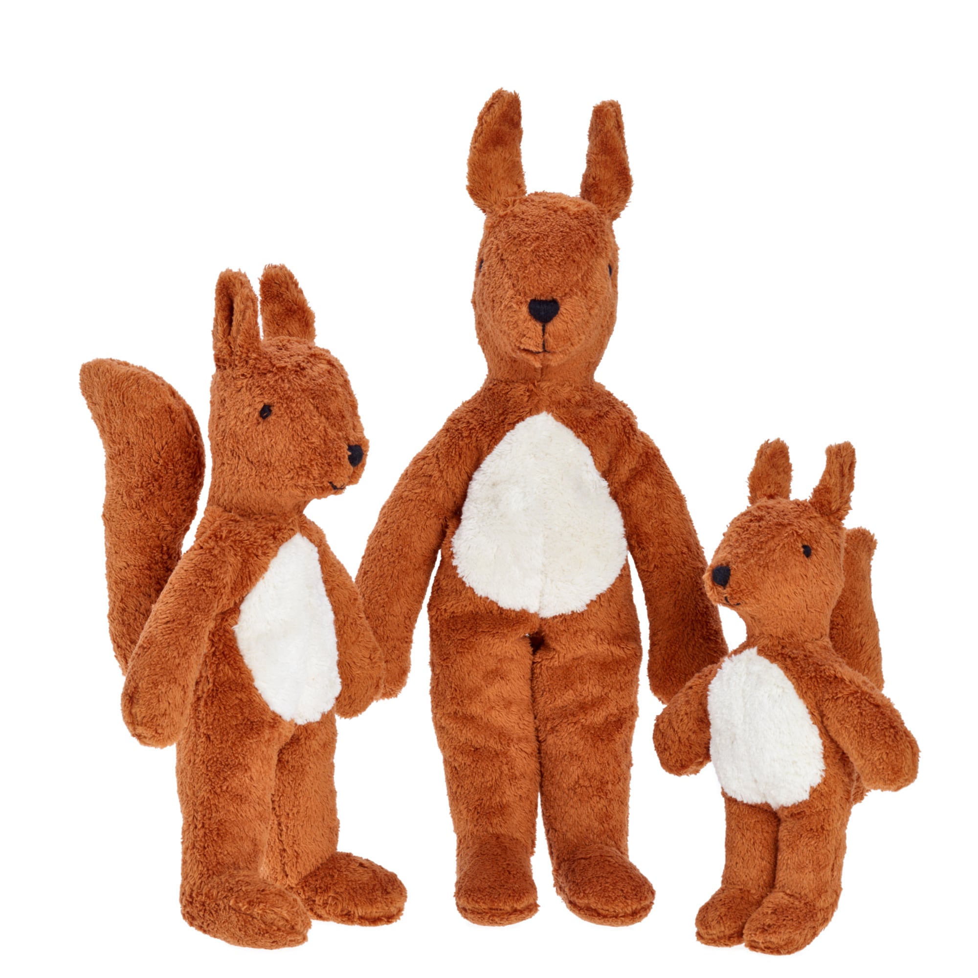 Pupazzo piccolo in cotone bio Scoiattolo | Senger naturwelt