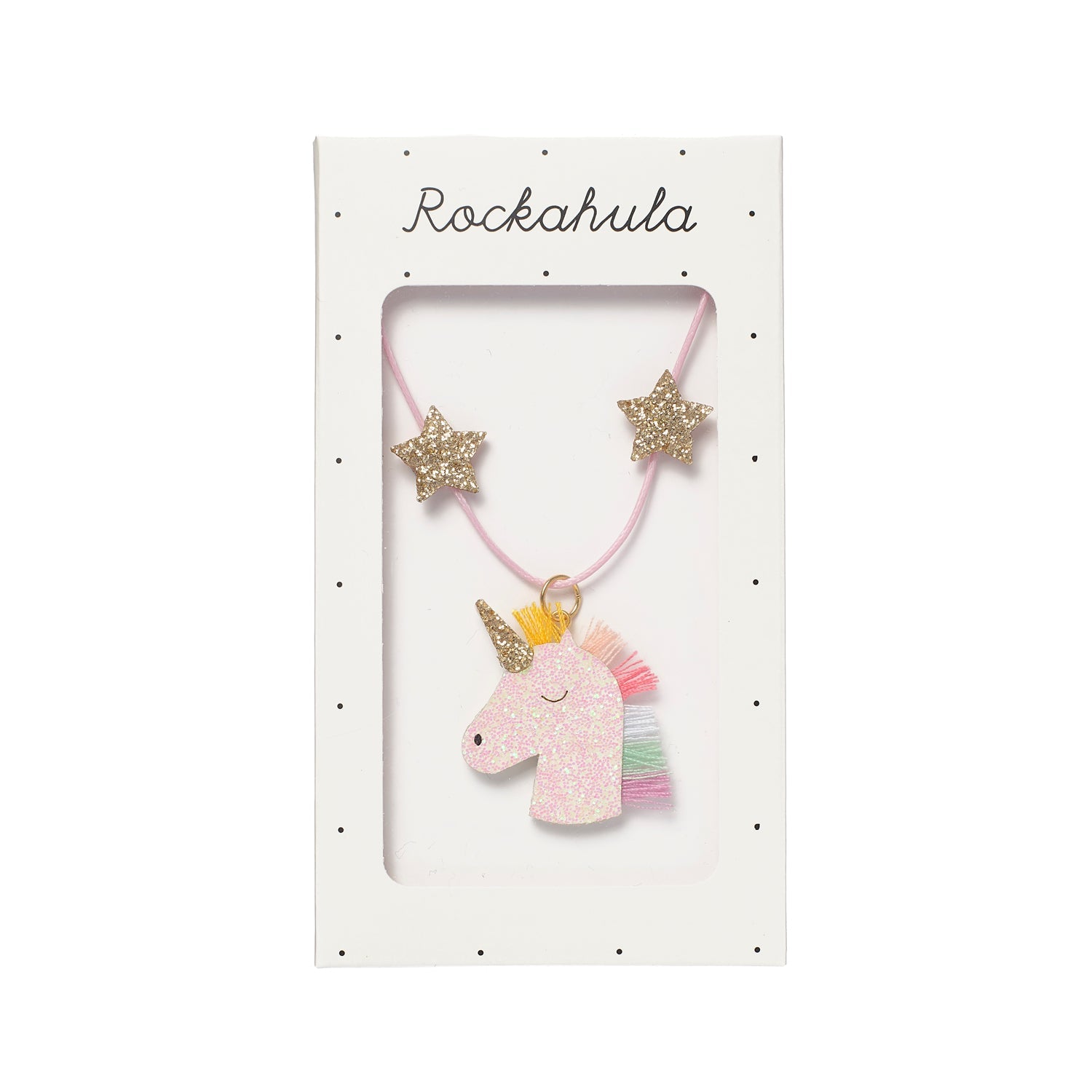 Collana Unicorno arcobaleno