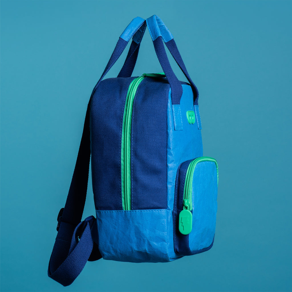 Zaino in carta lavabile ultra-leggero, Blu