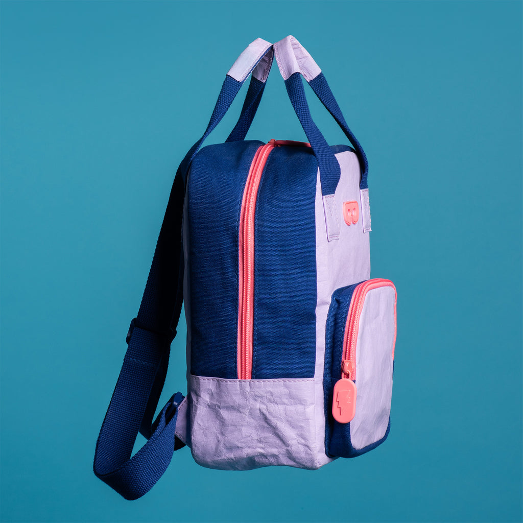 Ultra-light washable paper backpack, Lilac