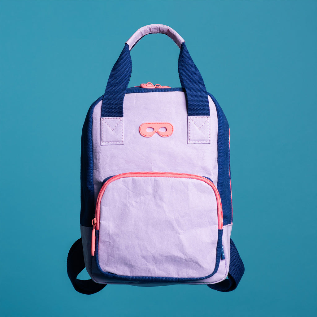 Ultra-light washable paper backpack, Lilac