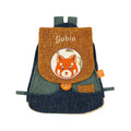 Sac à dos personnalisé en tissu, Panda roux