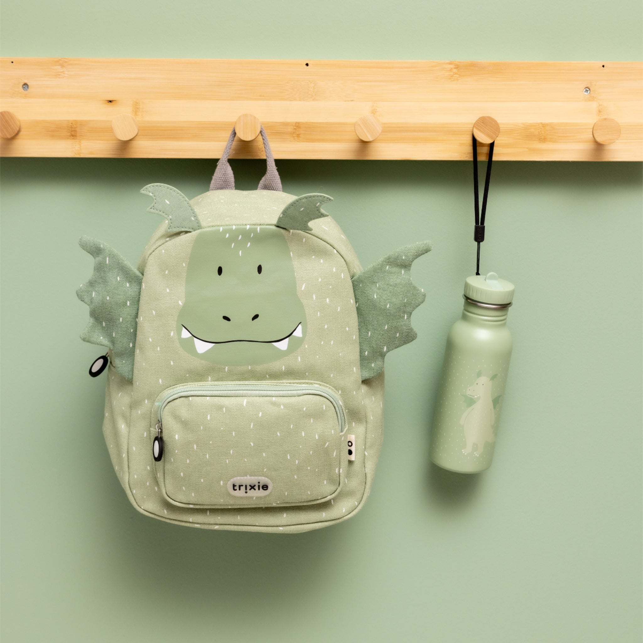 Large Water-Repellent Dragon backpack, Ages 3-5