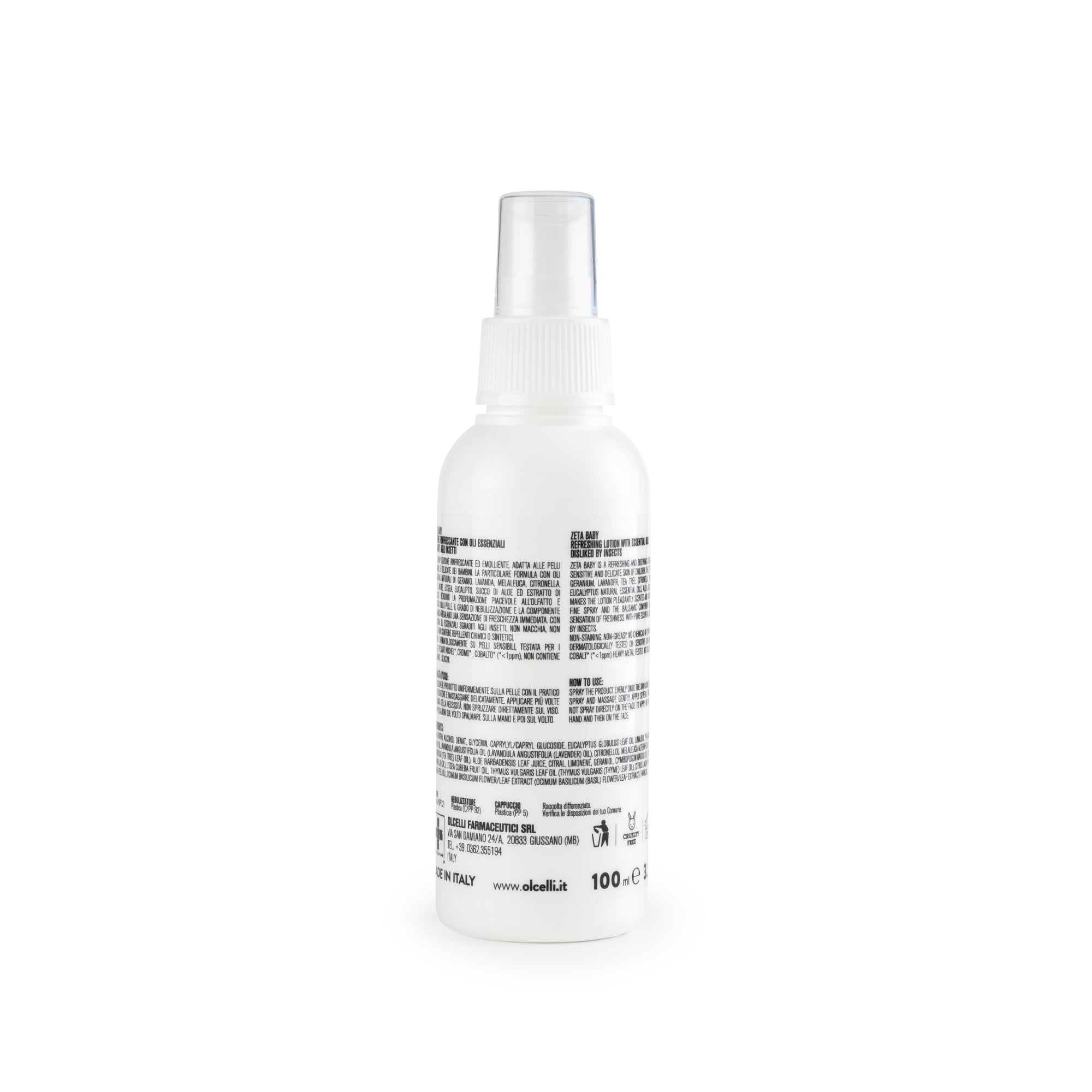 Zeta baby, Anti-insetti, 100ml | Linea Mamma Baby, Made in Italy