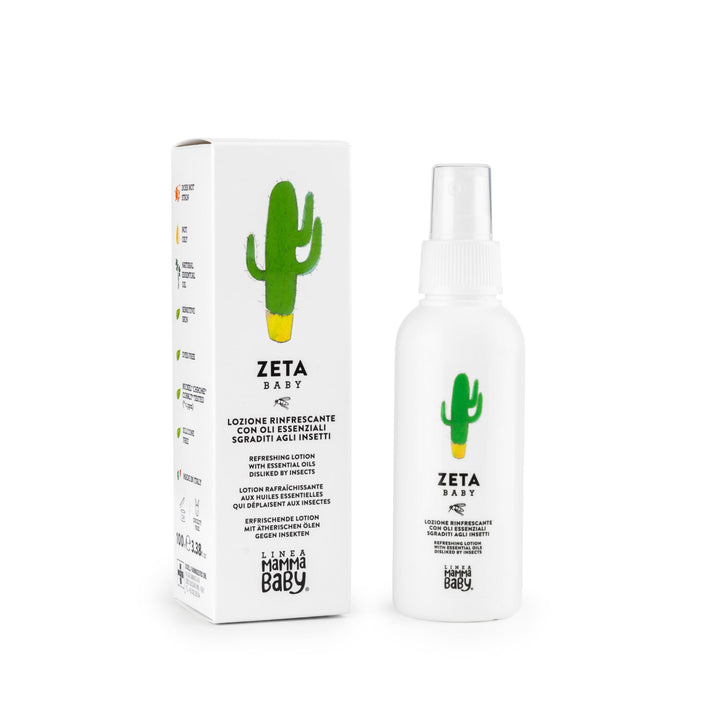 Zeta baby, Anti-insetti, 100ml | Linea Mamma Baby, Made in ItalyKit estate baby, Insetti e zanzare | Linea Mamma Baby