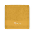 Customizable towel 50 x 100 Yellow