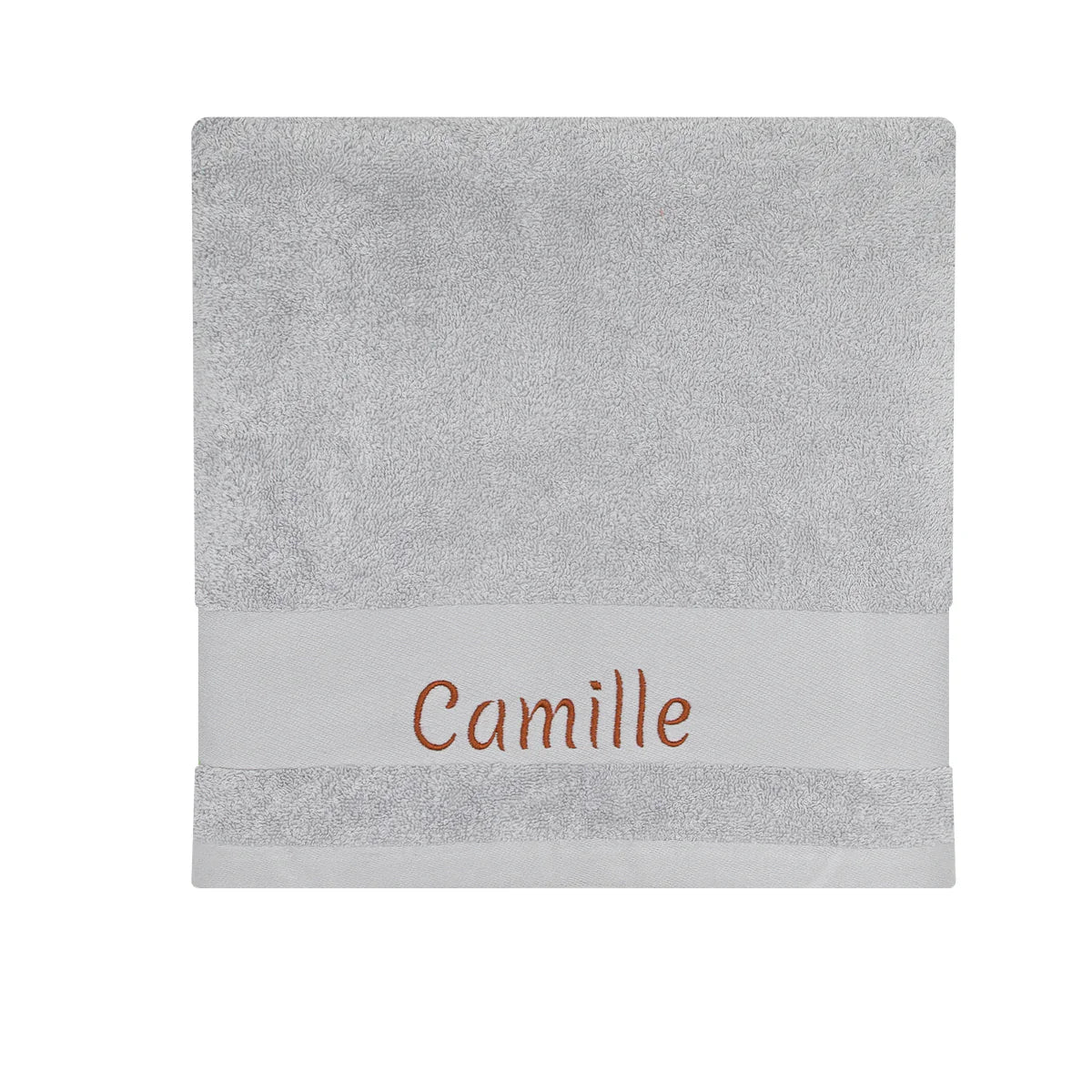 Asciugamano personalizzabile 50 x 100 Grigio