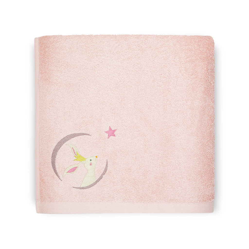 Custom cotton towel with name embroidery, 70 x 140 cm