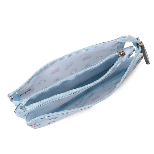 Astuccio portapenne tre tasche, City cars