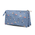 Pencil case with three compartments, Planes