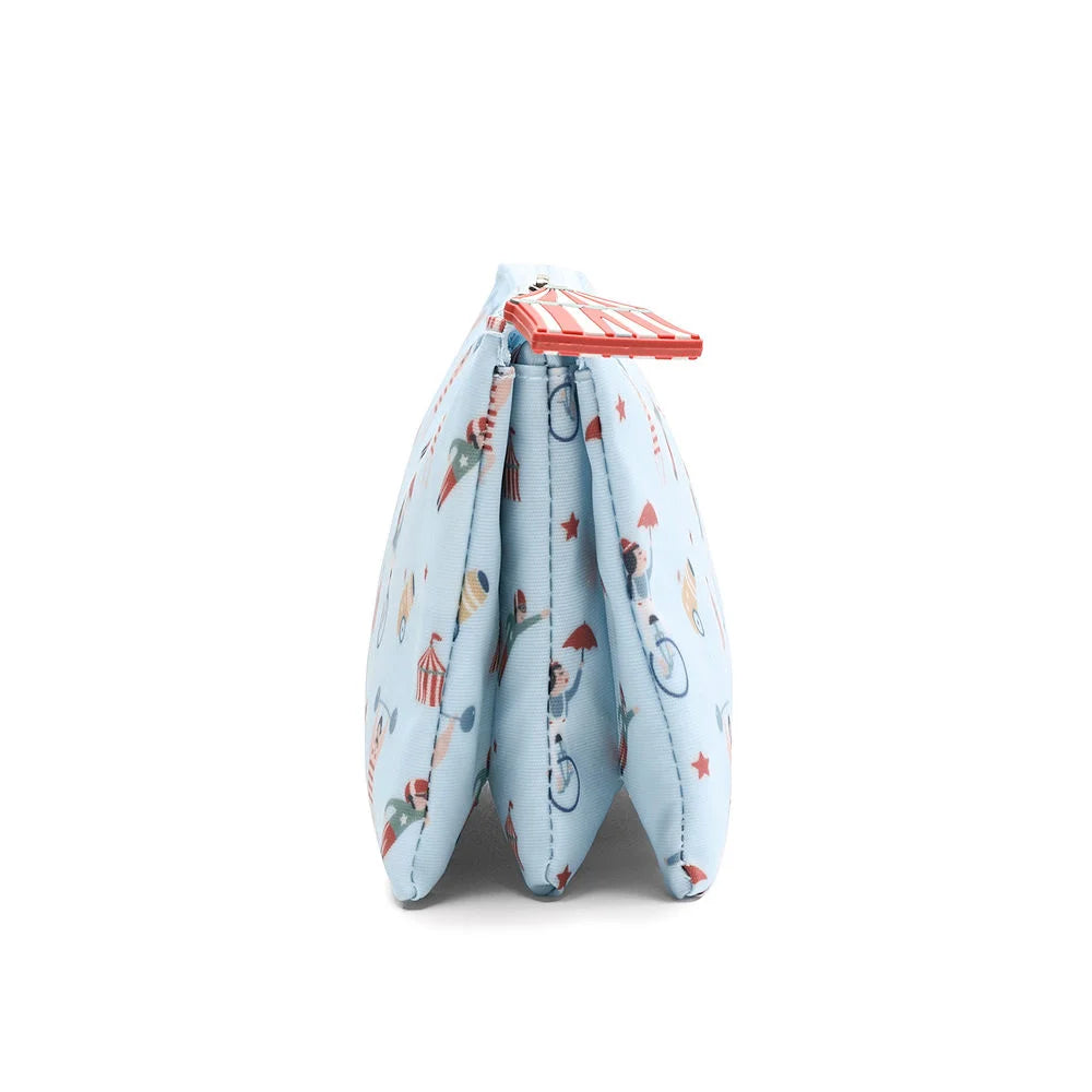 Pencil case with three compartments, Circus