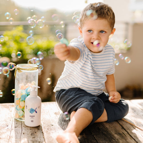 Bagno baby naturale, 500ml | Linea Mamma Baby - Made in Italy