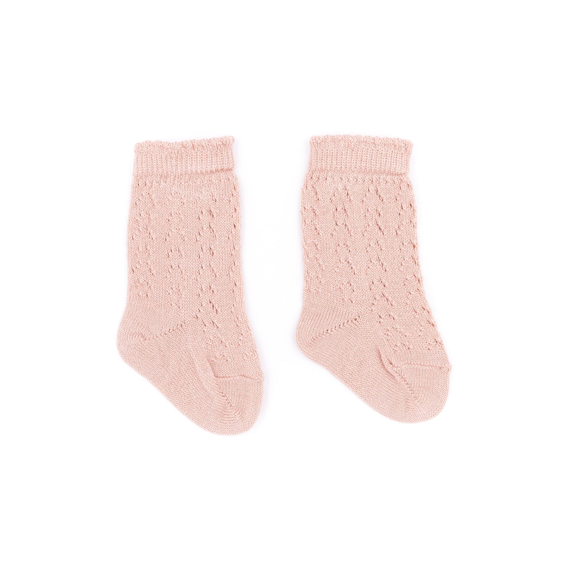 Bamboom | Calze traforate in bambù Nude pink
