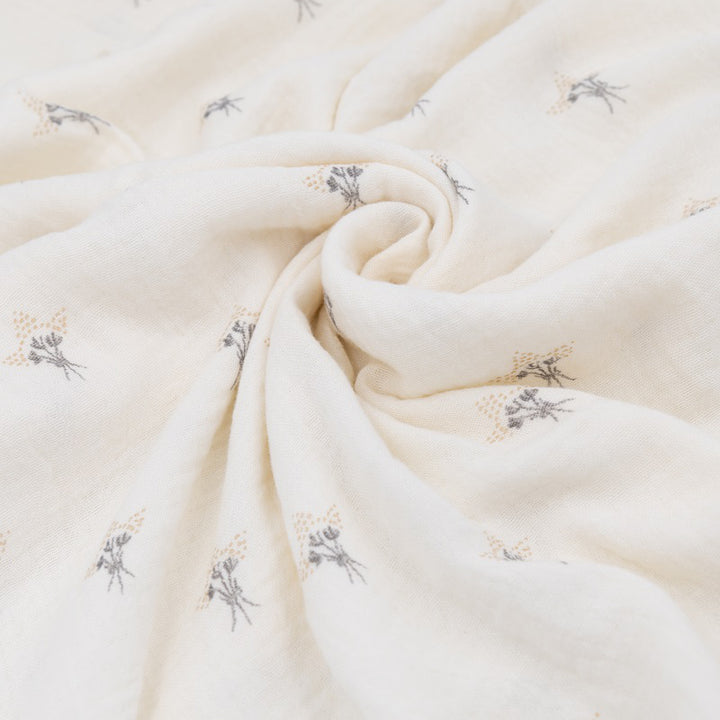 Copertina swaddle in mussola bambù, Lily