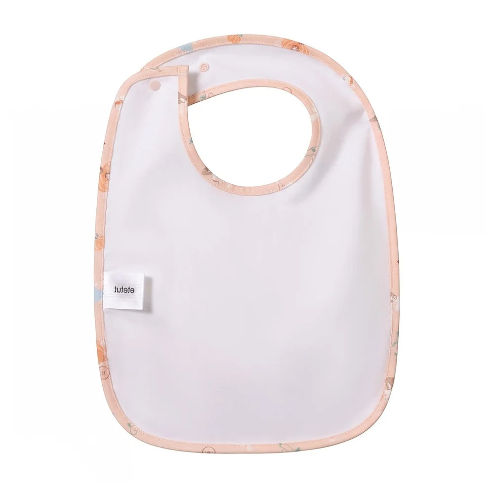 Bib with front pocket, Mouse fairies