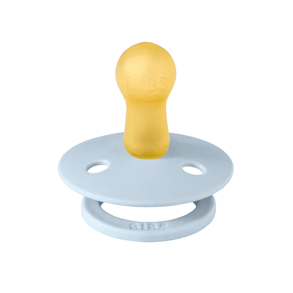 Pacifiers Color Baby Blue/Baby Blue, Rubber