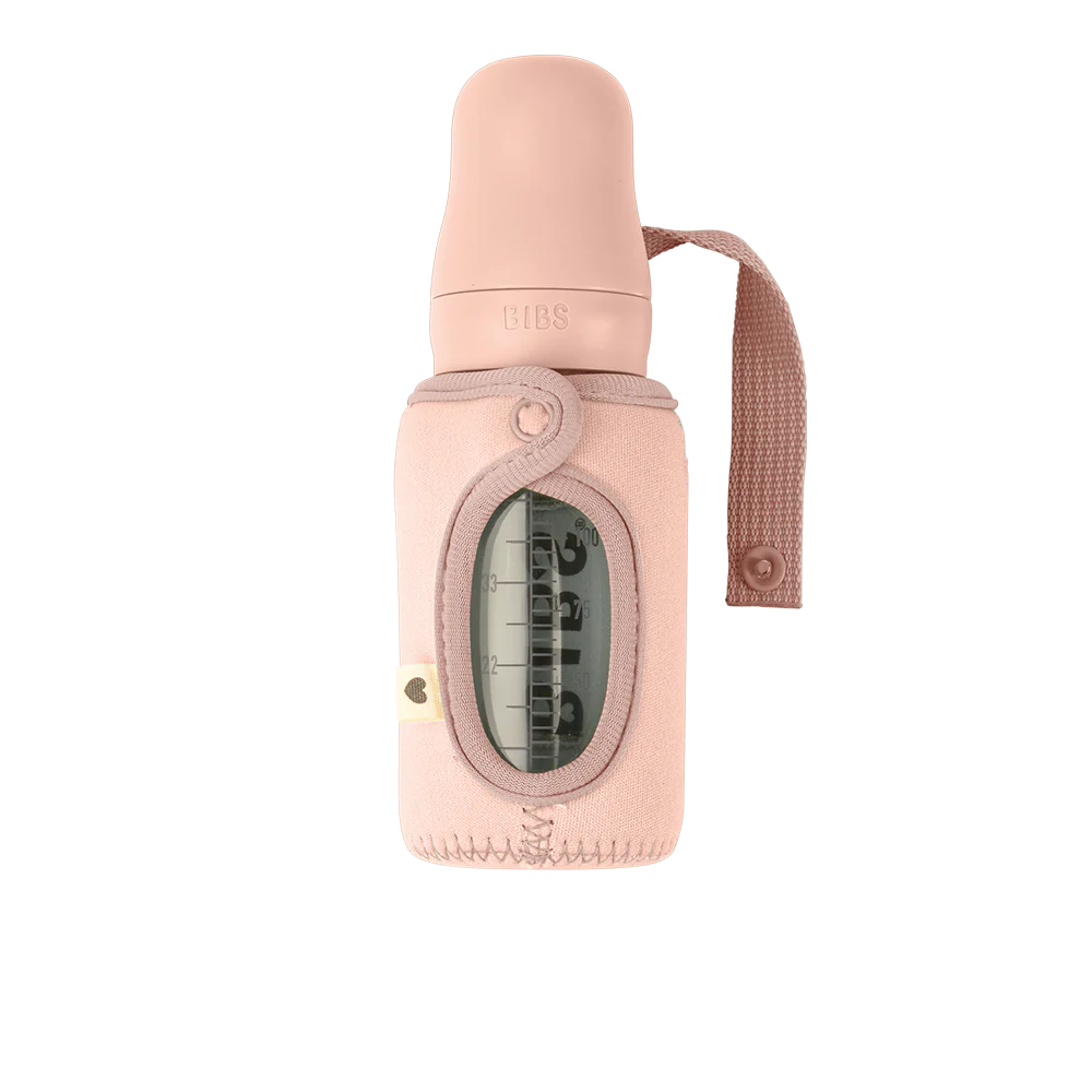Copribiberon per biberon in vetro 110ml, Blush | Bibs