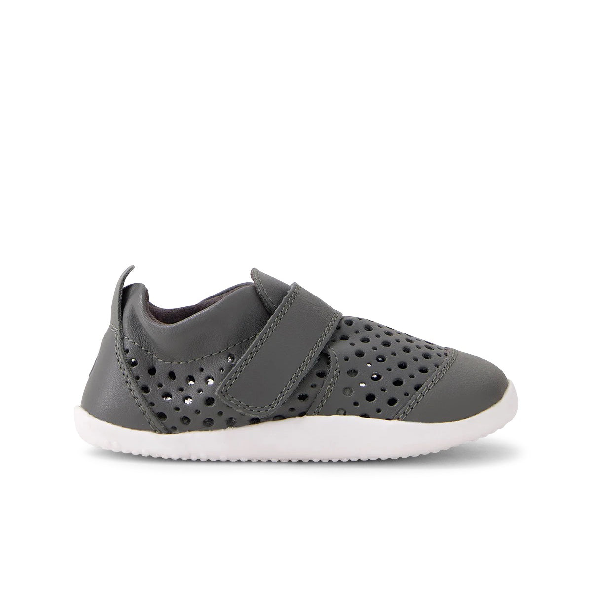 Xplorer Go Punch Leather Shoe, Smoke 