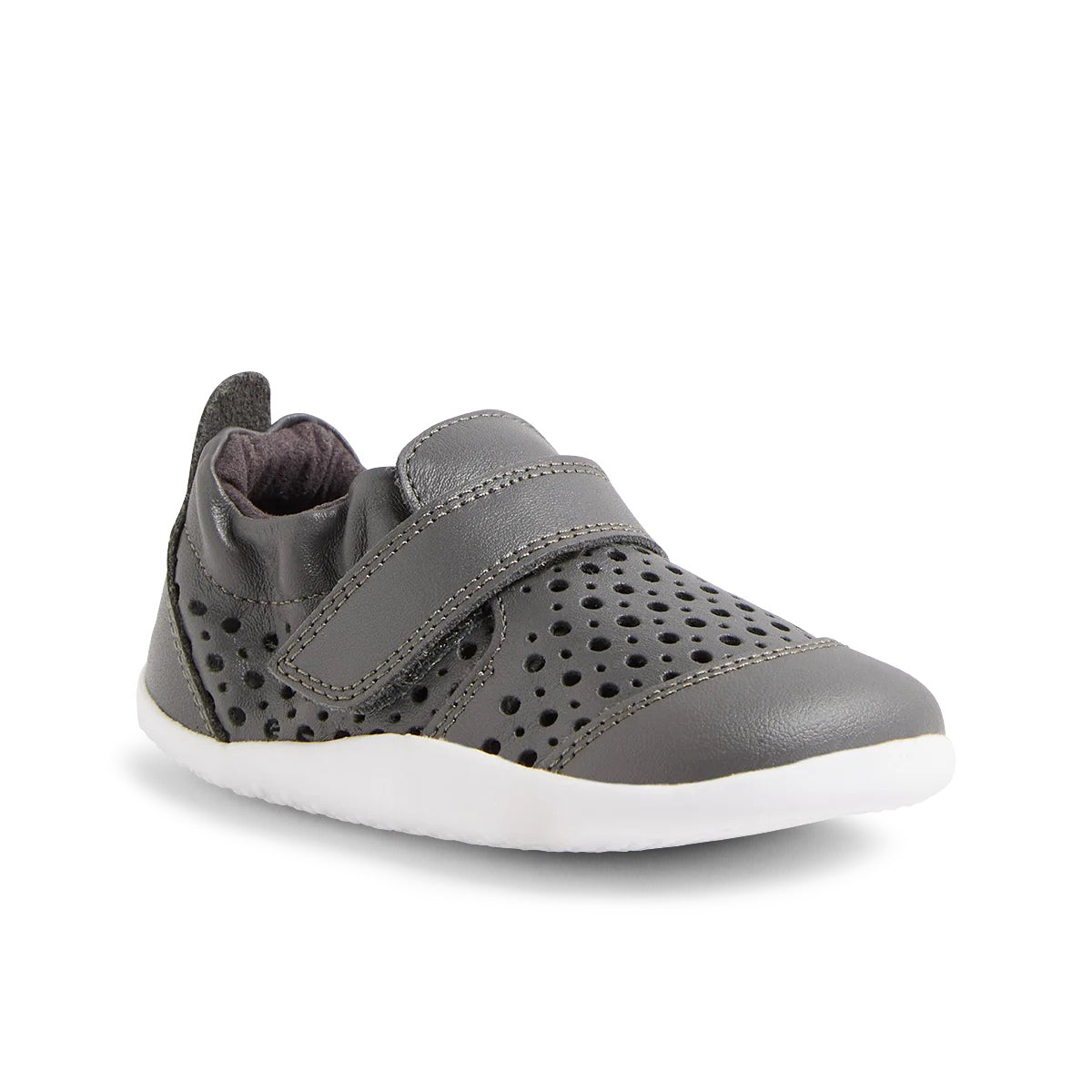 Xplorer Go Punch Leather Shoe, Smoke 