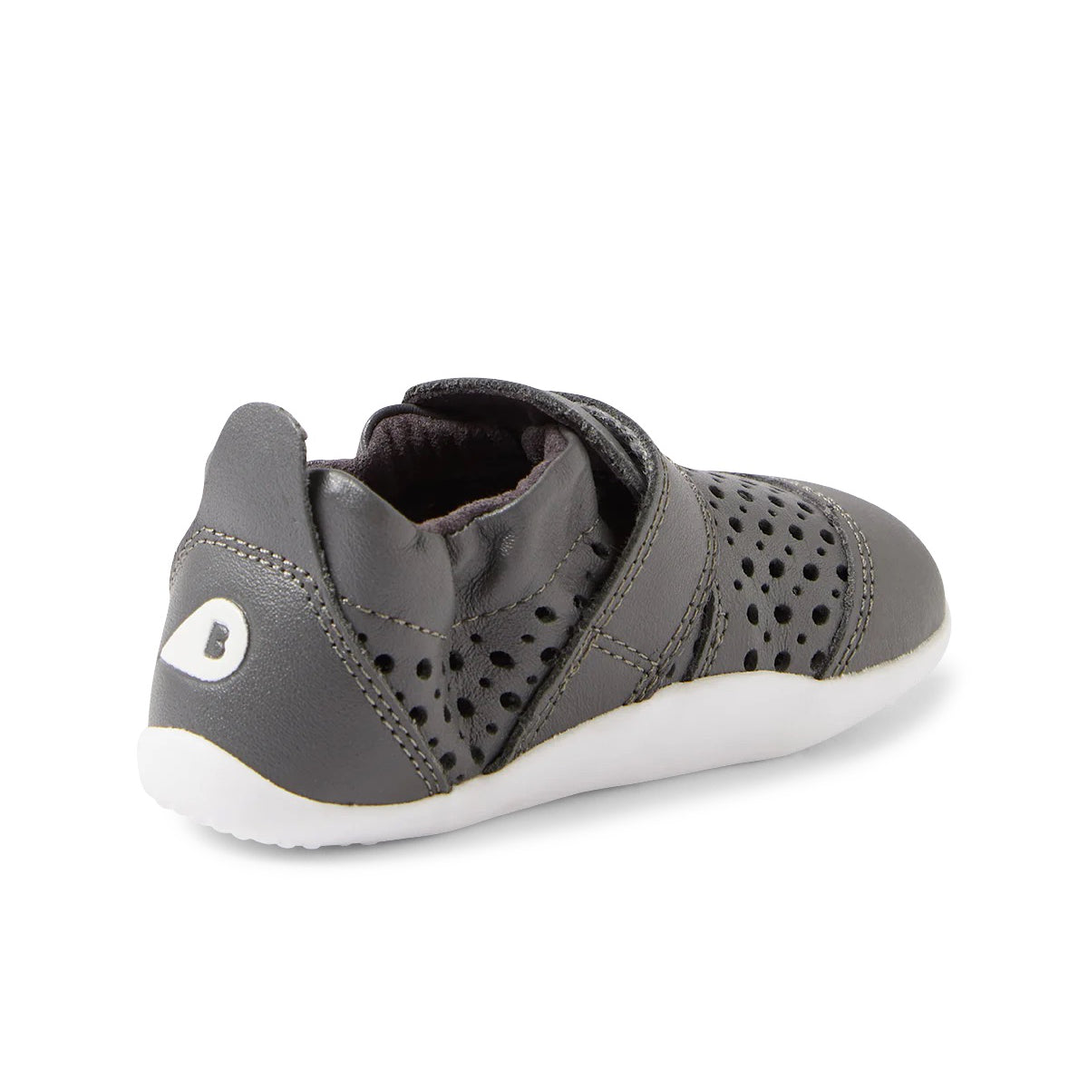 Xplorer Go Punch Leather Shoe, Smoke 