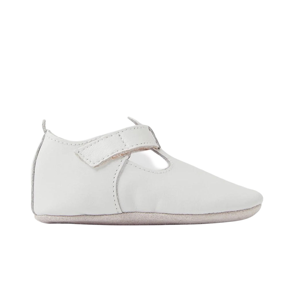 Babbucce in pelle morbida, Jack Jill Bianco