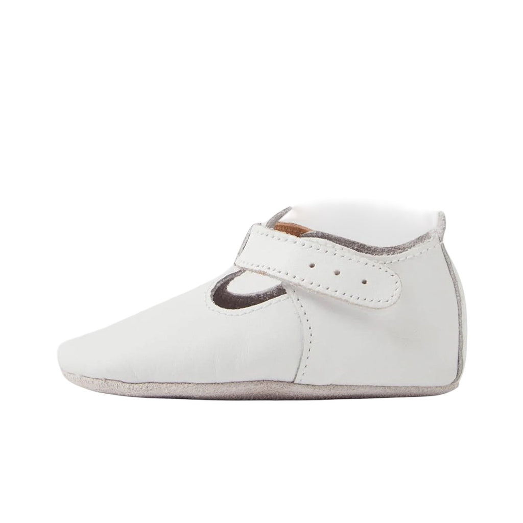 Babbucce in pelle morbida, Jack Jill Bianco