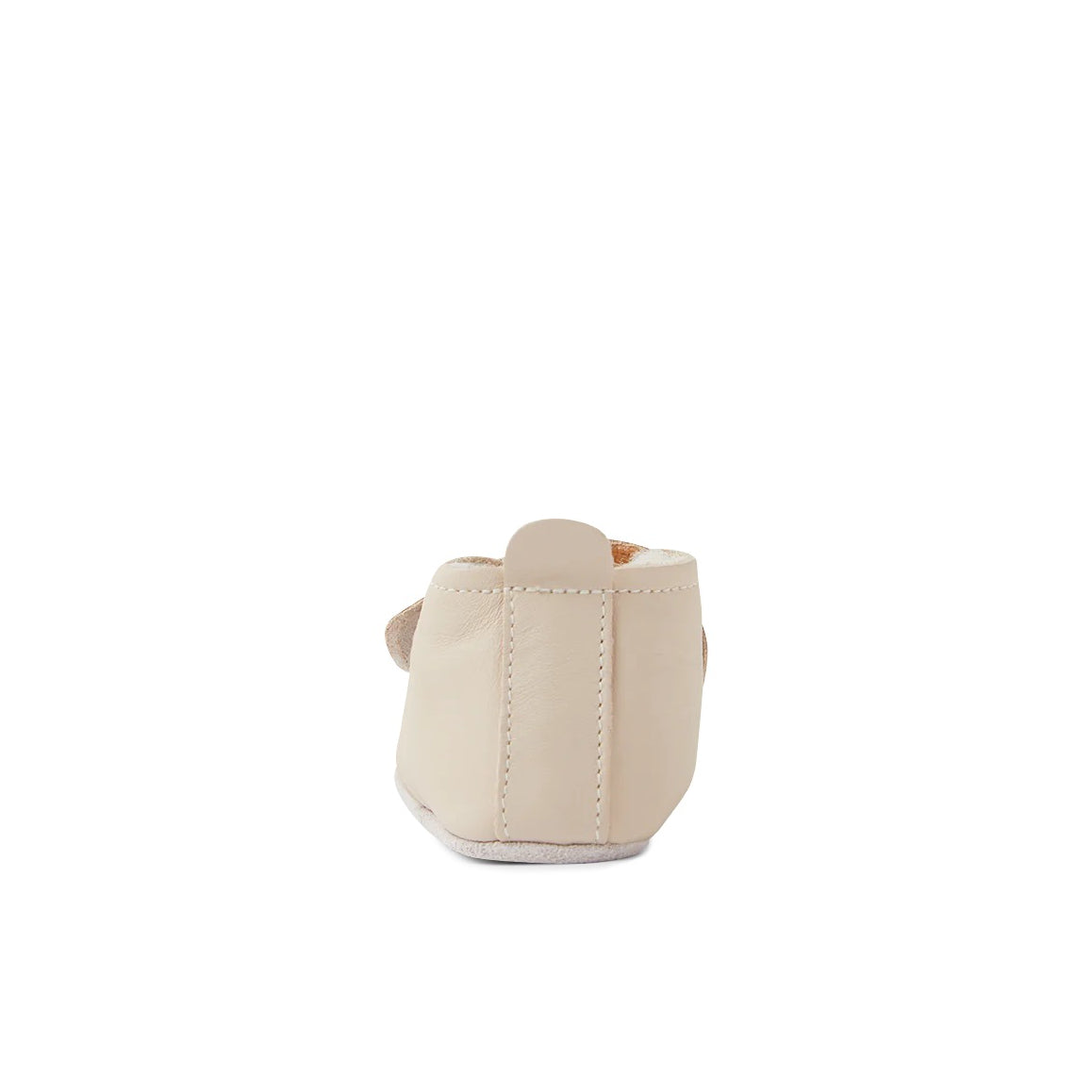 Babbucce in pelle morbida, Desert arctic milk